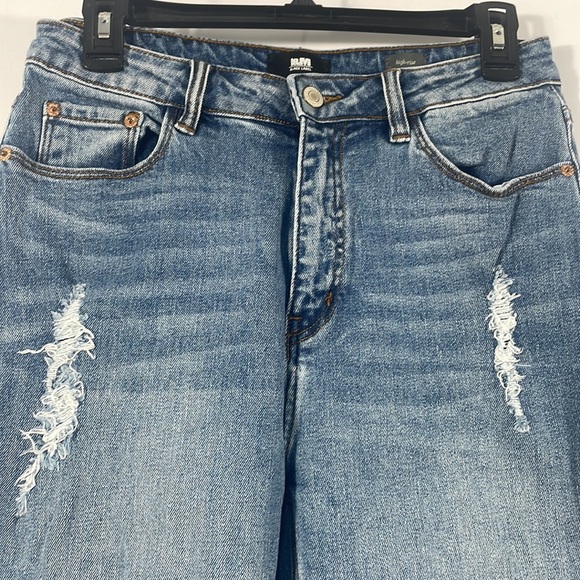 I & M Black Label High Rise Blue Denim Jeans, size 9, Mom Jeans, - Picture 3 of 12